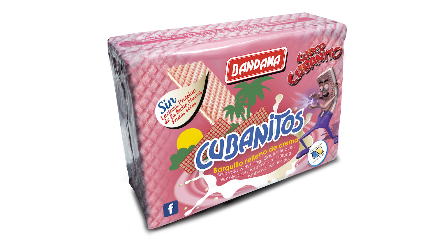 cubanito rosa Galletas Bandama